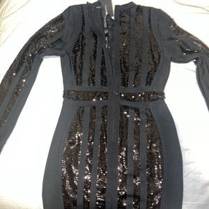 Fashion nova L black dress